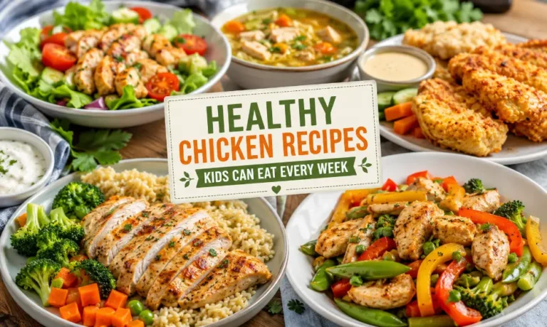 Healthy Chicken Recipes Kids Can Eat Every Week