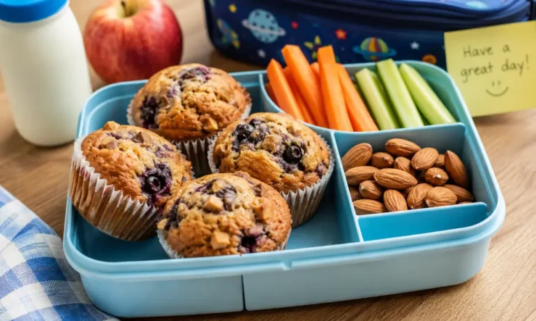 Healthy Lunchbox Muffins for School Kids