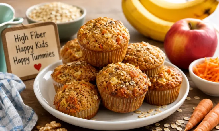 High Fiber Recipes to Improve Kids Digestion