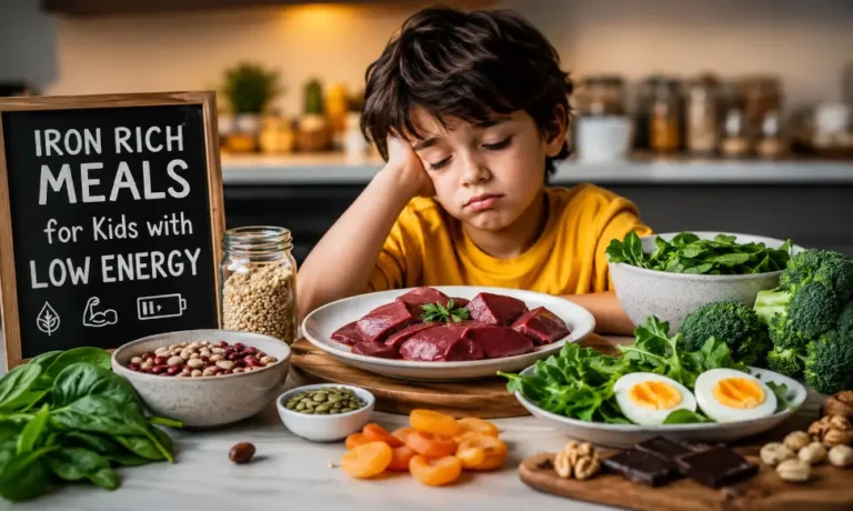 Iron Rich Meals for Kids with Low Energy