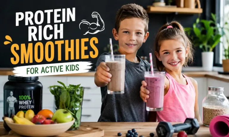 Protein Rich Smoothies for Active Kids