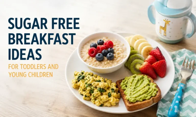 Sugar Free Breakfast Ideas for Toddlers and Young Children